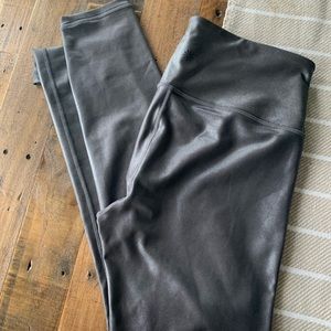 Athleta shimmer tights